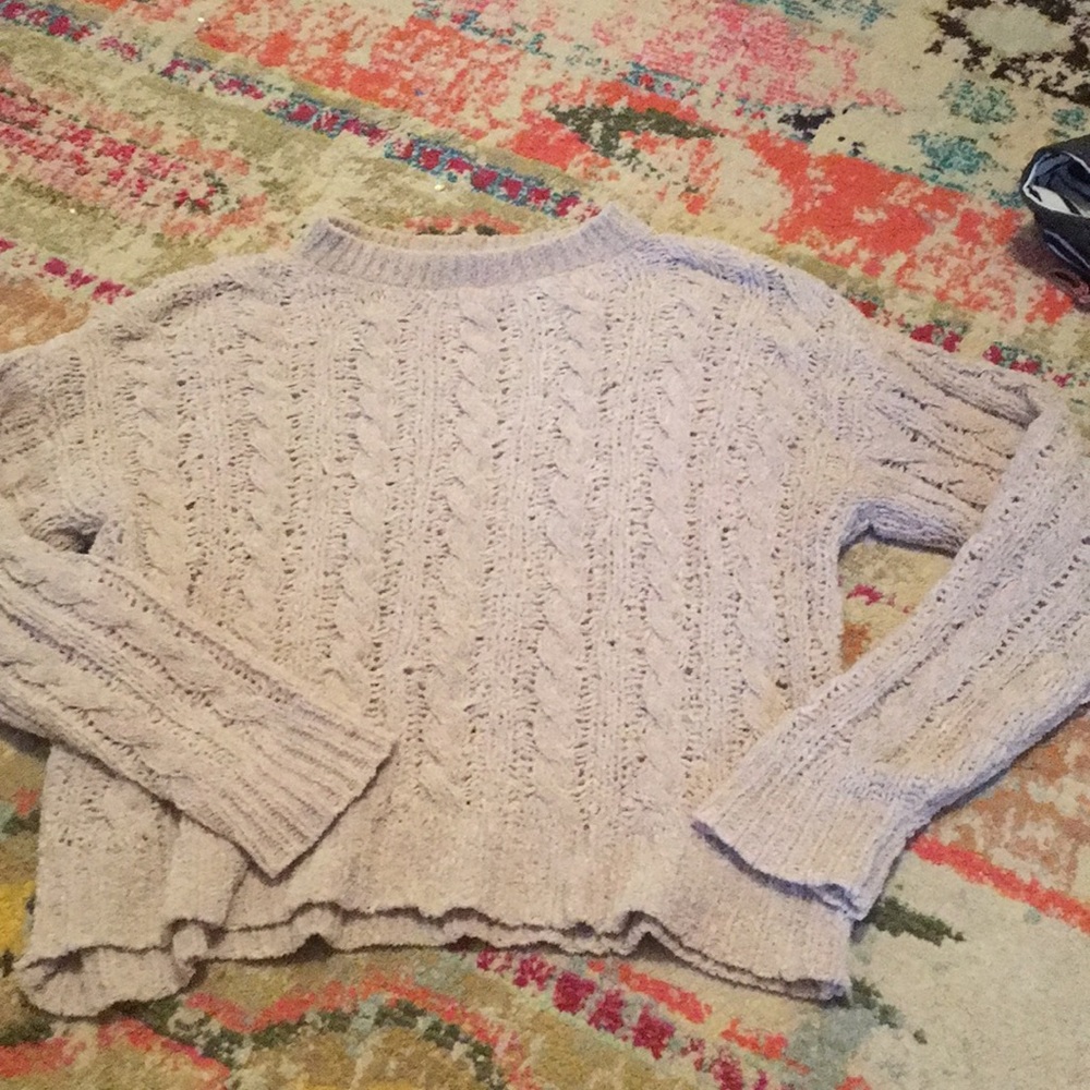Cropped sweater
